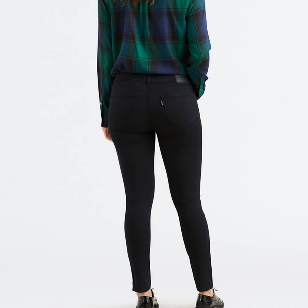 Levi's 711 black skinny Jean's 32x32